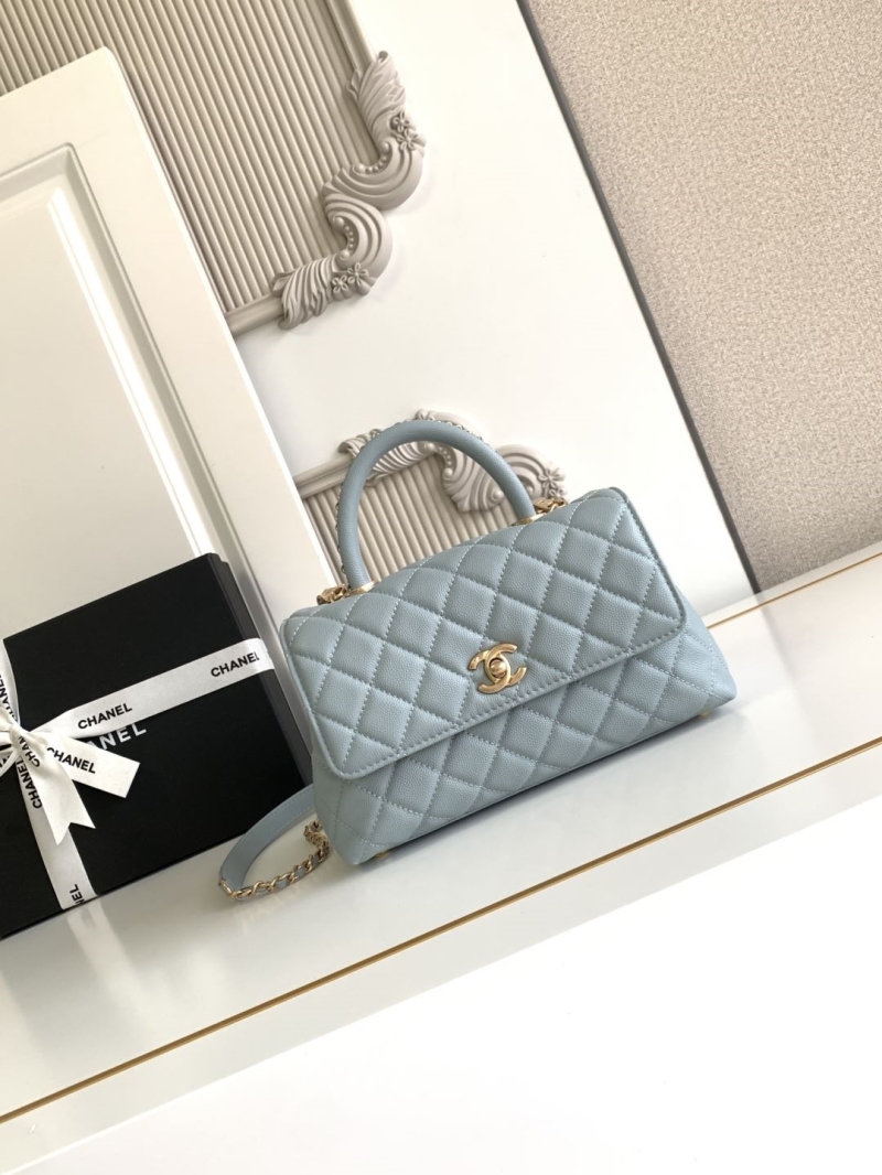 Ch**el top handle bags